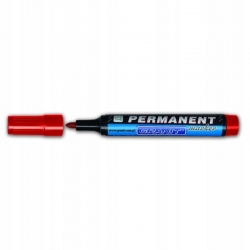 MARKER PERMANENTNY WODOODPORNY CZERWONY GRANIT