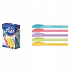 Długopis flexi trio Pastel mix kolor 1,0mm