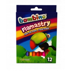 Flamastry Bambino 12 kolorów