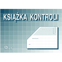 Książka kontroli Michalczyk i Prokop A5 P10-U