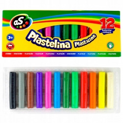 Plastelina AS Astra 12 kolorów